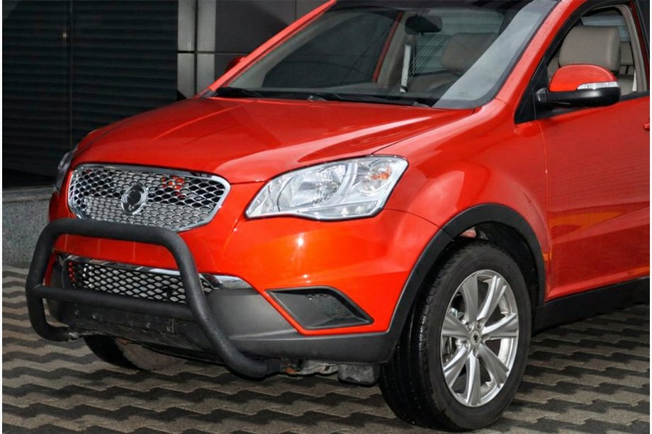 SsangYong Korando 2010–2019 Kengurins WT005 Black (nerūsējošais tērauds) Foto 1