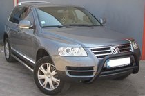 Volkswagen Touareg 2002–2010 Priekšējais aizsargstienis (bullbar) WT005 Colt Black (nerūsējošais tērauds) foto 1