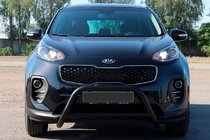 Kia Sportage 2015–2021 Kengurustienis WT006 Black (nerūsējošais tērauds) foto 4