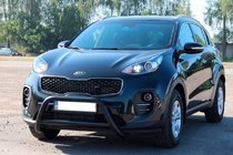 Kia Sportage 2015–2021 Kengurustienis WT006 Black (nerūsējošais tērauds) foto 3