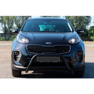 Kengurustienis WT006 Black (nerūsējošais tērauds) Kia Sportage 2015–2021 foto 4