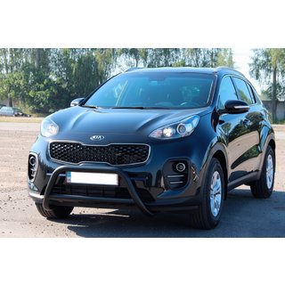 Kengurustienis WT006 Black (nerūsējošais tērauds) Kia Sportage 2015–2021 foto 3