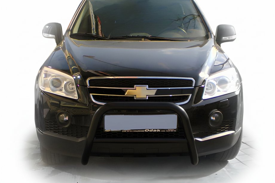 Chevrolet Captiva 2006–2019 Priekšējais aizsargstienis WT005 Black (nerūsējošais tērauds) Image