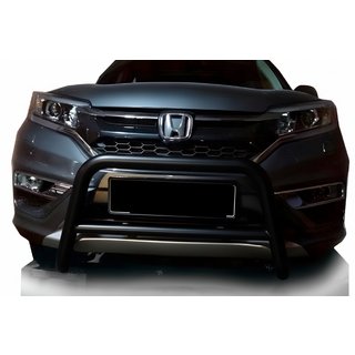 Priekšējais aizsargstienis WT005 Black (2016-2019, nerūsējošais tērauds) Honda CRV 2017–2022