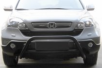 Honda CRV 2007–2011 Kengurins WT005 Black (nerūsējošais tērauds) foto 1