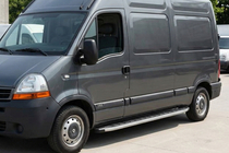 Renault Master 1998–2010 Sānu pakāpieni Fullmond (2 gab., alumīnijs) foto 1