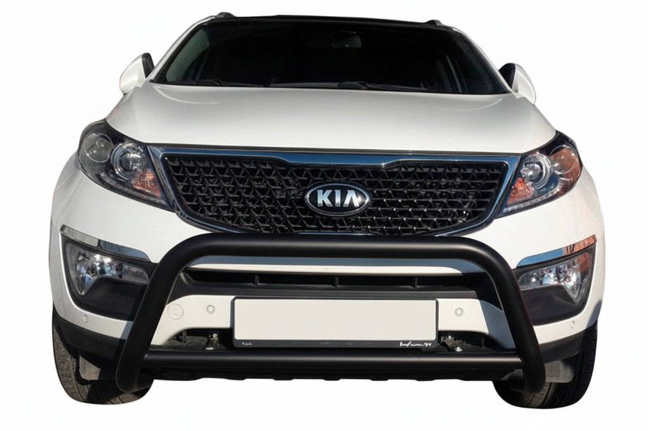 Kia Sorento II XM 2009–2014 Kengurins WT005 Black (nerūsējošais tērauds) Image