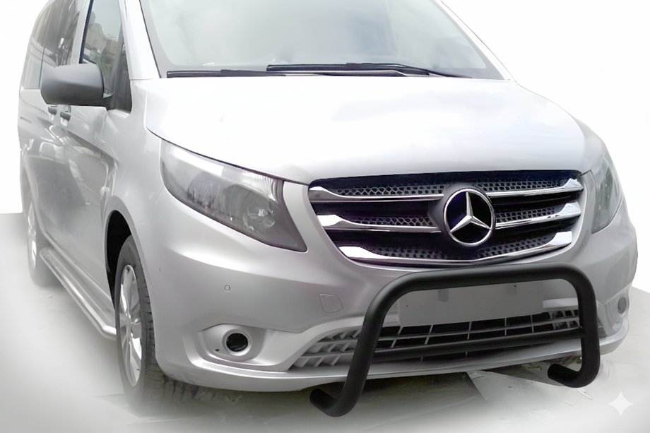 Mercedes Vito/V klase W447 2014– Kengurins WT005 Black (nerūsējošais tērauds) Image