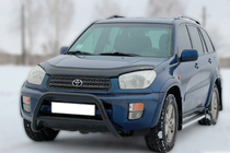 Toyota Rav 4 2001–2005 Kengurins WT005 Black (nerūsējošais tērauds) foto 3