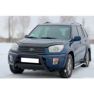 Kengurins WT005 Black (nerūsējošais tērauds) Toyota Rav 4 2001–2005 foto 3