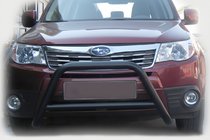 Subaru Forester 2008–2013 Kengurins WT005 Black (nerūsējošais tērauds) foto 1