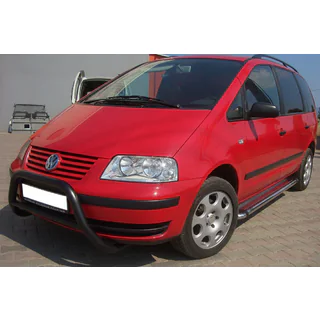 Priekšējais aizsargstienis WT005 Black (nerūsējošais tērauds) foto 3