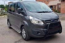 Ford Custom 2013–2022 Kengurustienis WT006 Black (nerūsējošais tērauds) foto 1