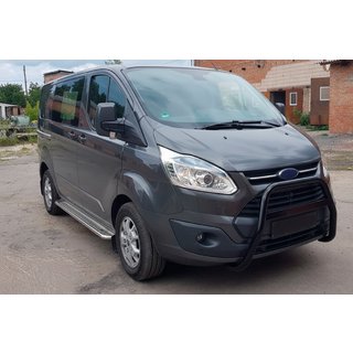 Kengurustienis WT006 Black (nerūsējošais tērauds) Ford Custom 2013–2022