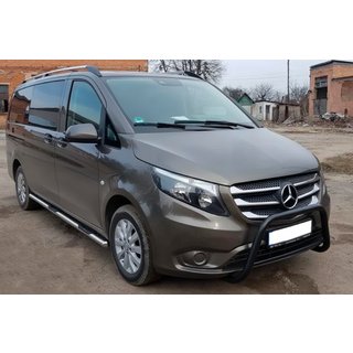 Bullbar WT006 Black (nerūsējošais tērauds) foto 1
