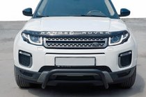 Range Rover Evoque 2012–2018 Priekšējais aizsargstienis WT005 Black (nerūsējošais tērauds) foto 3