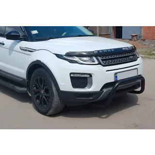 Priekšējais aizsargstienis WT005 Black (nerūsējošais tērauds) foto 2