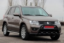 Suzuki Grand Vitara 2005–2017 Kengurins ST-WT-15 Black (nerūsējošais tērauds) foto 1