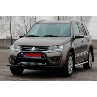 Kengurins ST-WT-15 Black (nerūsējošais tērauds) Suzuki Grand Vitara 2005–2017 foto 3