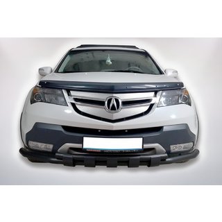 Priekšējais aizsargstienis B1-47 Black (nerūsējošais tērauds) Acura MDX 2007–2013 foto 2