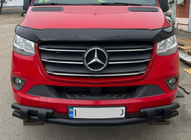 Mercedes Sprinter W907/W910 2018– Priekšējais apakšējais loks Shark Black foto 1