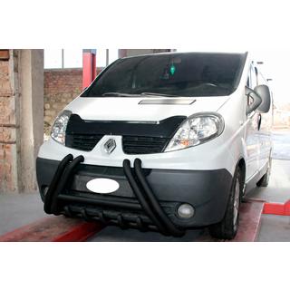 Bullbar F1-01 Black (nerūsējošais tērauds) foto 3