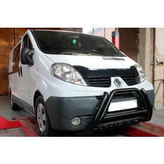 Bullbar F1-01 Black (nerūsējošais tērauds) Nissan Primastar 2002–2014 foto 2