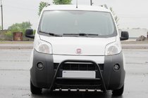 Fiat Fiorino/Qubo 2008–2024 Kengurustienis WT006 Black (nerūsējošais tērauds) foto 1