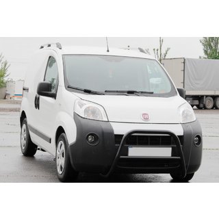 Kengurustienis WT006 Black (nerūsējošais tērauds) Fiat Fiorino/Qubo 2008–2024 foto 2