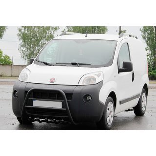 Kengurustienis WT006 Black (nerūsējošais tērauds) Fiat Fiorino/Qubo 2008–2024 foto 3