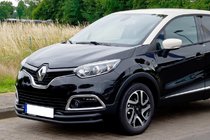 Renault Captur 2013–2019 Priekšējais aizsargstienis ST085 Black (nerūsējošais tērauds) foto 1