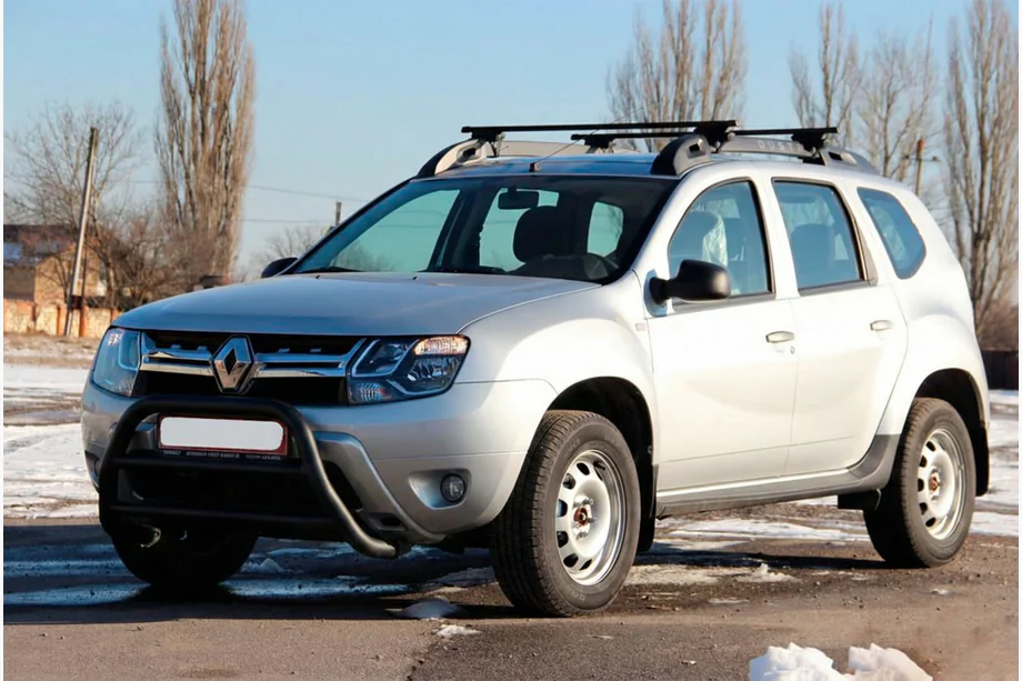Dacia Duster 2008–2018 Kengurins WT022 Black (nerūsējošais tērauds) Image