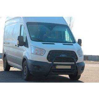 Priekšējais aizsargstienis WT022 Black (nerūsējošais tērauds) foto 1