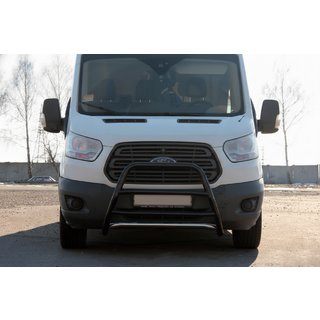 Priekšējais aizsargstienis WT022 Black (nerūsējošais tērauds) foto 3
