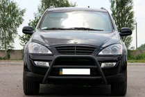SsangYong Kyron 2005–2014 Kengurins WT022 Black (nerūsējošais tērauds) foto 2