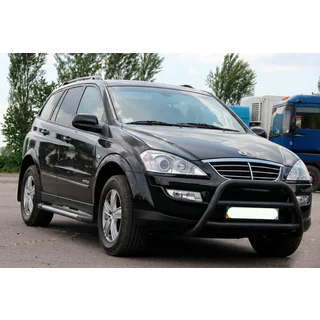Kengurins WT022 Black (nerūsējošais tērauds) SsangYong Kyron 2005–2014 foto 3