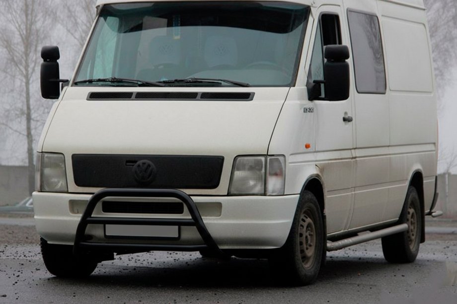 Volkswagen LT 1995–2006 Kengurins WT022 Black (nerūsējošais tērauds) Image