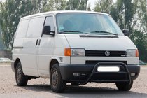 Volkswagen T4 Caravelle/Multivan 1990–2003 Kengurins WT022 Black (nerūsējošais tērauds) foto 2