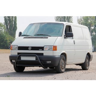 Kengurins WT022 Black (nerūsējošais tērauds) Volkswagen T4 Caravelle/Multivan 1990–2003 foto 3