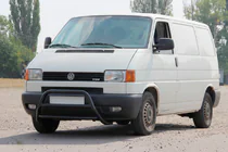 Volkswagen T4 Transporter 1990–2003 Kengurins WT022 Black (nerūsējošais tērauds) foto 3