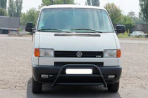 Volkswagen T4 Transporter 1990–2003 Kengurins WT022 Black (nerūsējošais tērauds) foto 1