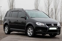 Volkswagen Touran 2003–2010 Kengurins WT022 Black (nerūsējošais tērauds) foto 3