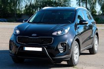 Kia Sportage 2015–2021 Ķengurbārs WT023 Black (nerūsējošais tērauds) foto 3