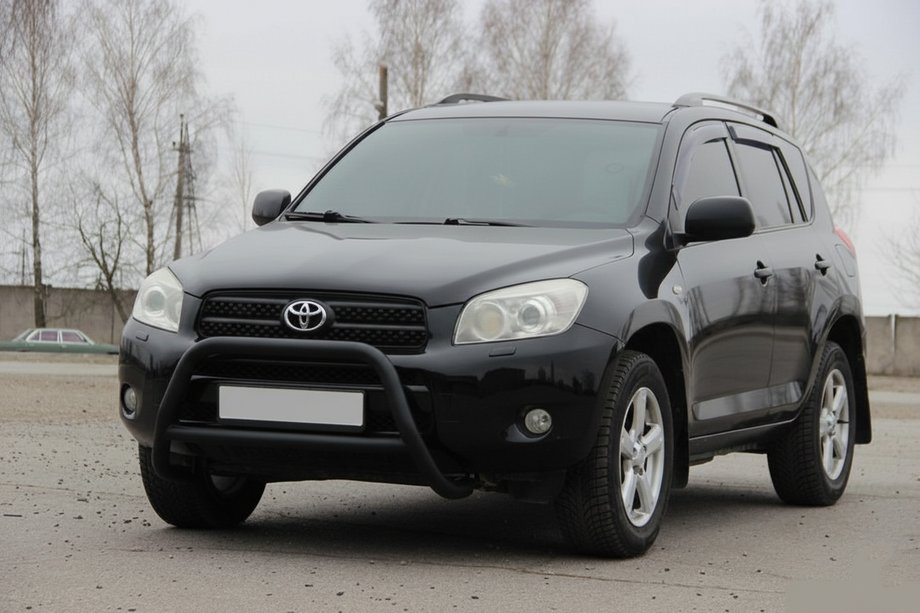 Toyota Rav 4 2006–2013 Kengurins WT022 Black (nerūsējošais tērauds) Image