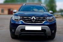 Renault Duster 2008–2017 Priekšējais aizsargstienis ST011 Black (nerūsējošais tērauds) foto 3