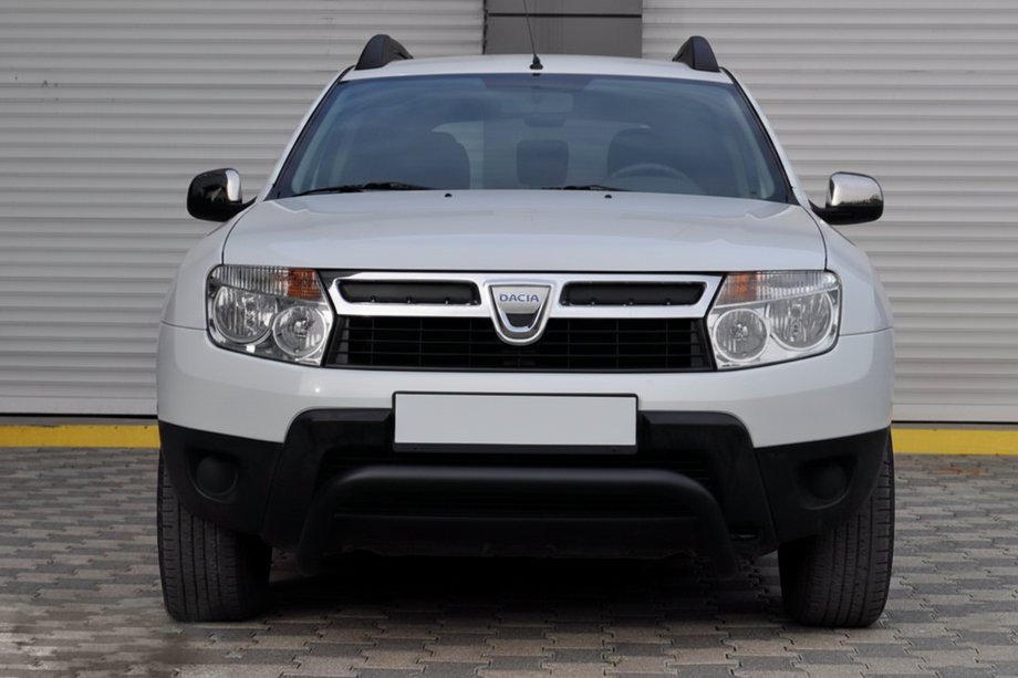 Renault Duster 2008–2017 Priekšējais aizsargstienis ST011 Black (nerūsējošais tērauds) Image
