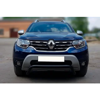 Aizsargstienis (bullbar) WT007 Black (nerūsējošais tērauds) foto 2
