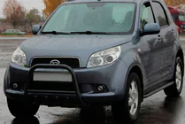 Daihatsu Terios 2006–2017 Priekšējais aizsargloks QT006 Black (nerūsējošais tērauds) foto 1