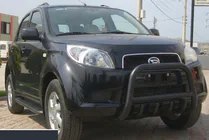 Daihatsu Terios 2006–2017 Priekšējais aizsargloks QT006 Black (nerūsējošais tērauds) foto 4