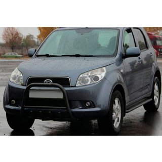 Priekšējais aizsargloks QT006 Black (nerūsējošais tērauds) Daihatsu Terios 2006–2017 foto 1